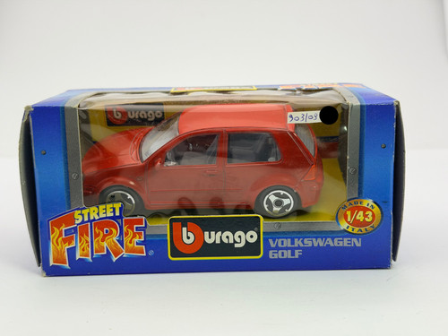Volkswagen golf burago 43 - volkswagen,