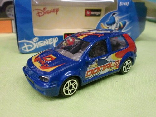 Burago vw golf donald - -,